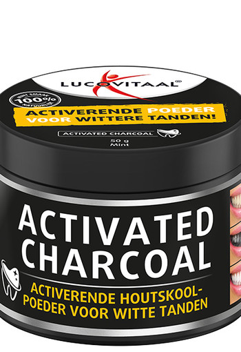 Lucovitaal Activated charcoal (50 Gram)