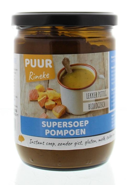 Puur Rineke Super soep pompoen bio (196 Gram)