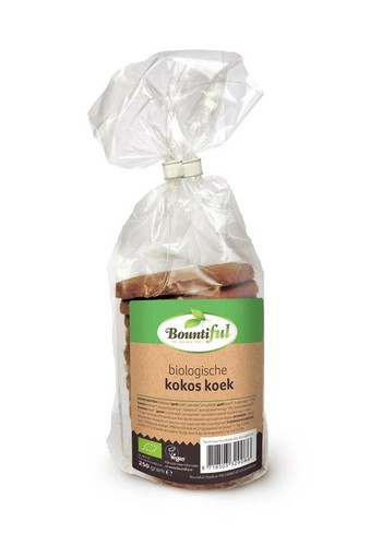 Bountiful Kokos koek bio (250 Gram)