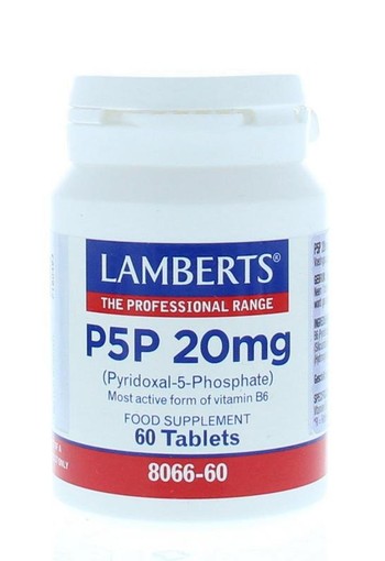 Lamberts Vitamine B6 (P5P) 20mg (60 Tabletten)