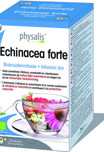 Physalis Echinacea forte thee bio (20 Zakjes)