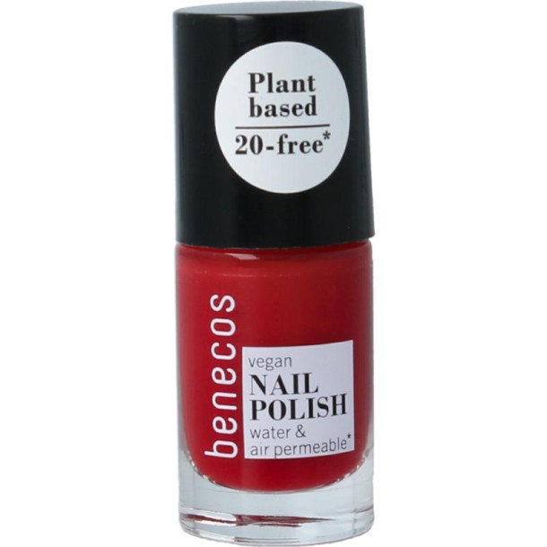Benecos Vegan nail polish vintage red 20-free plantbased (5 Milliliter)
