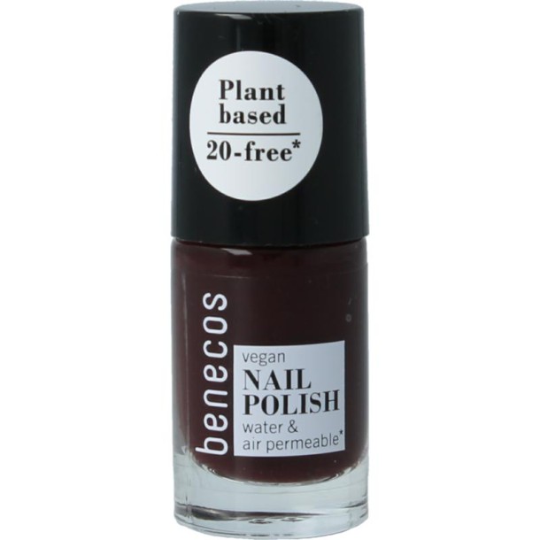 Benecos Vegan nail polish vamp 20-free plantbased (5 Milliliter)