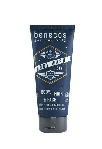 Benecos For men body wash 3 in 1 (200 Milliliter)