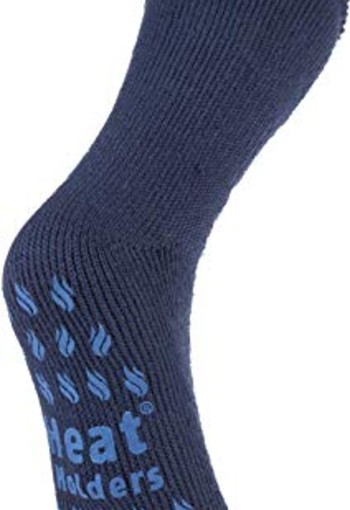 Heat Holders Mens slipper socks 6-11 deep blue (1 Paar)