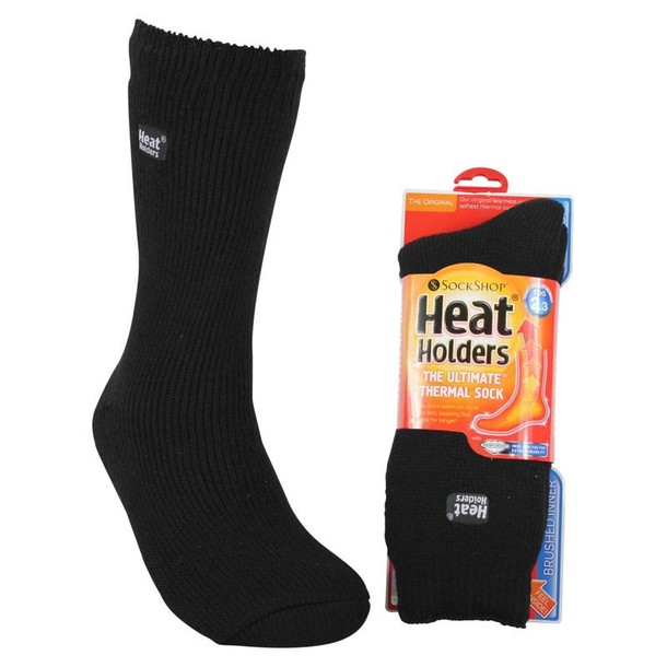 Heat Holders Ladies original socks maat 4-8 black (1 Paar)