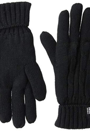 Heat Holders Ladies cable gloves M/L black (1 Paar)
