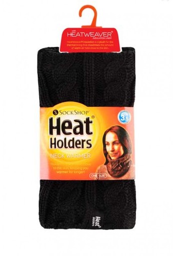 Heat Holders Ladies neck warmer black (1 Stuks)