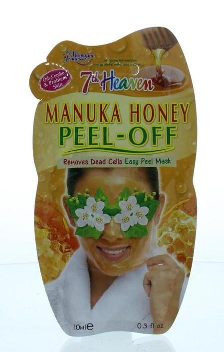Montagne 7th Heaven gezichtsmasker manuka honey peel-off (10 Milliliter)