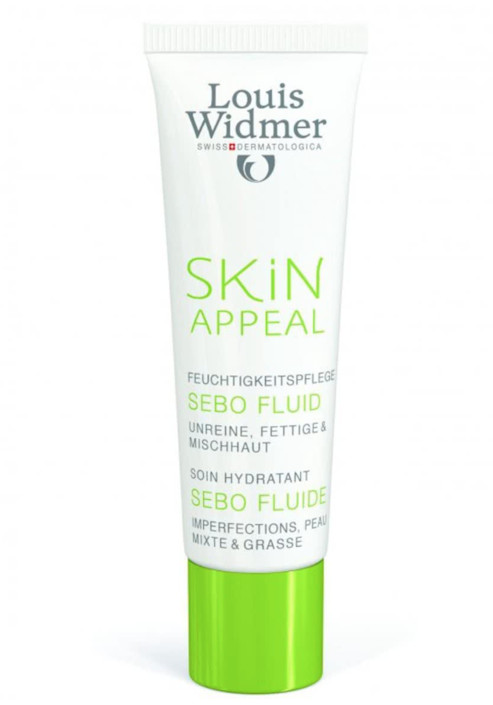 Louis Widmer Sebo Fluid zonder parfum - 30 ml - Dagcrème
