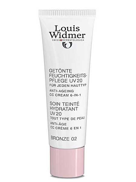 Louis Widmer CC-cream (getinte dagverzorging UV20) nr.2 Bronze ongeparfumeerd