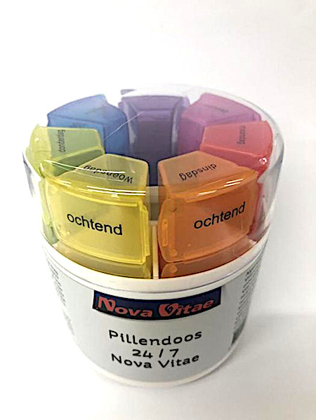Nova Vitae Pillendoos 24/7 (1 Stuks)