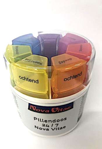 Nova Vitae Pillendoos 24/7 (1 Stuks)