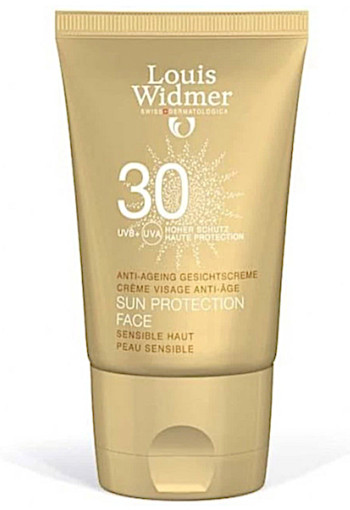 Louis Widmer Sun Protection Face Met Parfum SPF 30 - 50 ml - Gezichtscrème