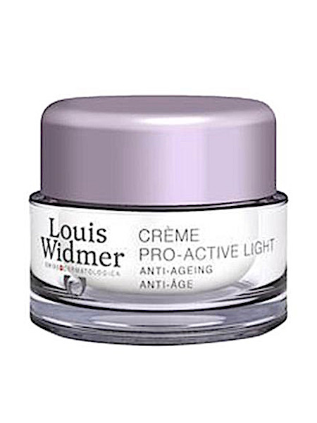 Louis Widmer Pro-Active Cream Light Licht Geparfumeerd Nachtcrème 50 ml