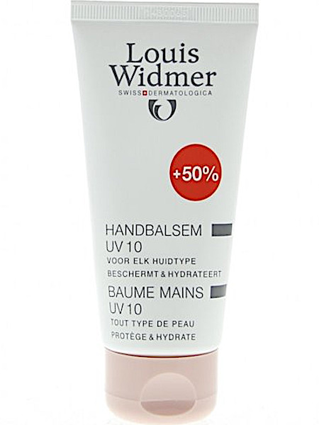 Louis Widmer Handbalsem UV 10 Licht Geparfumeerd - 75 ml - Handbalsem