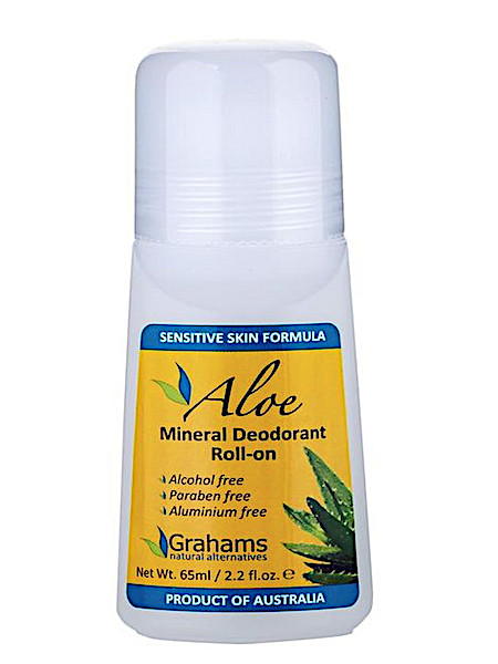 Grahams Deodorant mineral aloe (65 Milliliter)