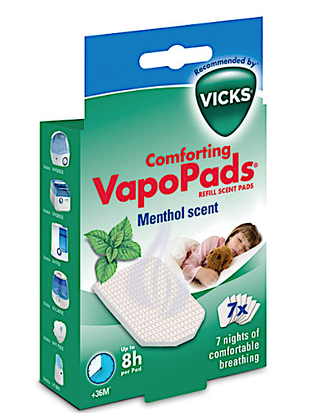 Vicks Men­thol geur­pads