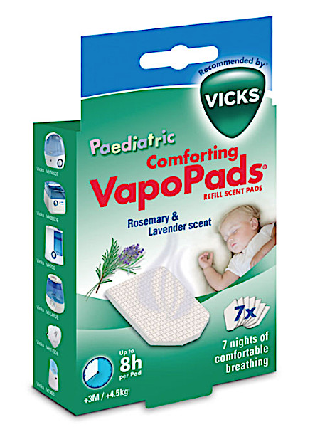 Vicks Ro­ze­ma­rijn & la­ven­del geur­pads