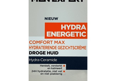 L'Oréal Paris Men Expert Hydra Energetic Comfort Max Hydraterende Gezichtscrème 50 ml