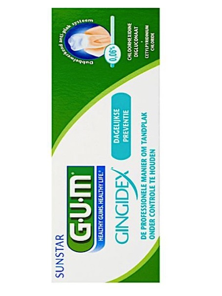 GUM Gingidex tandpasta tube (75 Milliliter)