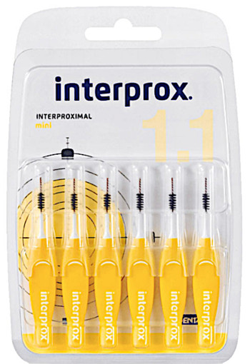 In­ter­prox Pre­mi­um In­ter­den­ta­le ra­ger mi­ni geel