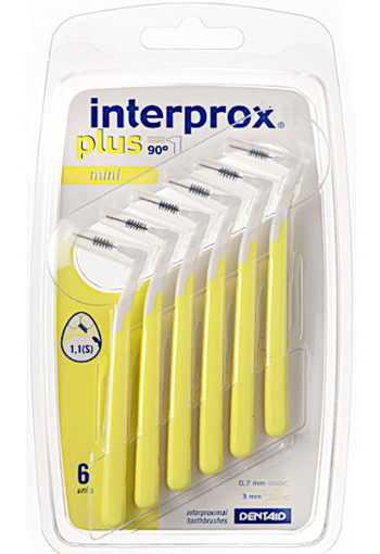 In­ter­prox Plus In­ter­den­ta­le ra­ger mi­ni geel