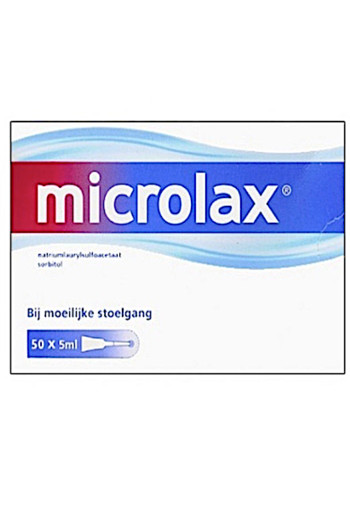 Microlax Klysma flacon 5 ml (50 Stuks)