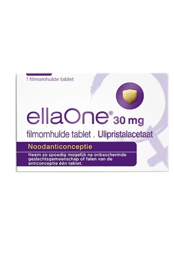 Ellaone 30mg Filmonhulde tablet (1 Tabletten)
