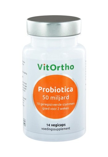 Vitortho Probiotica 50 miljard (14 Vegetarische capsules)