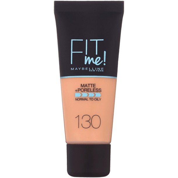 Maybelline - Fit Me Matte & Poreless - 130 Buff Beige - Foundation SPF18