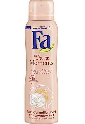FA Deodorant spray divine moments (150 Milliliter)