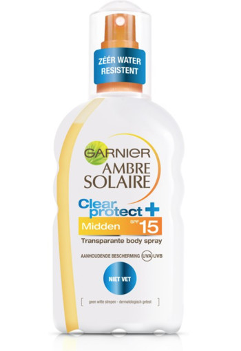 Garnier Ambre solaire clear protect SPF15 spray (200 Milliliter)