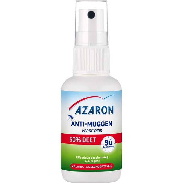 Azaron Anti muggen 50% deet spray (50 Milliliter)