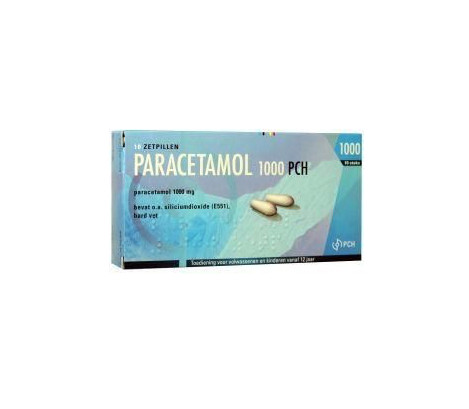 Teva Paracetamol 1000mg (10 Zetpillen)
