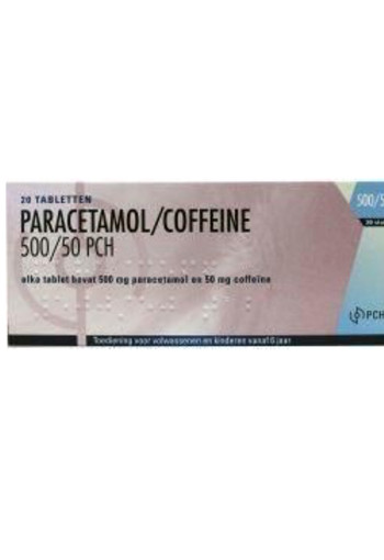 Teva Paracetamol coffeine 500/50 (20 Tabletten)