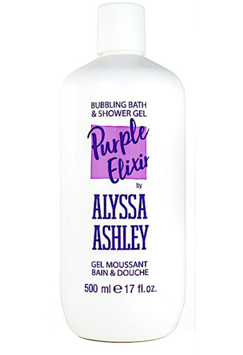 Alyssa Ashley Trendy line purple elixer bath & shower gel (500 Milliliter)