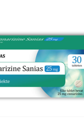 Sanias Cinnarizine 25 mg (30 Tabletten)