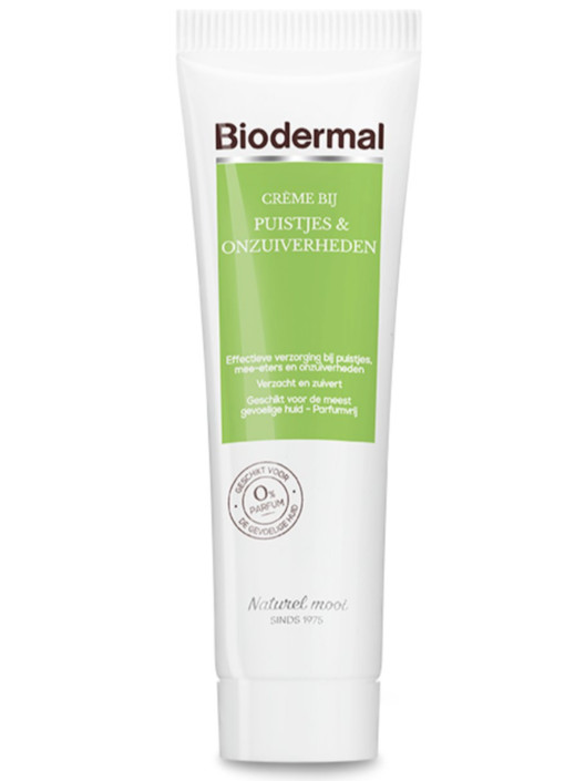 Biodermal Creme bij puistjes en onzuiverheden (30 ml)
