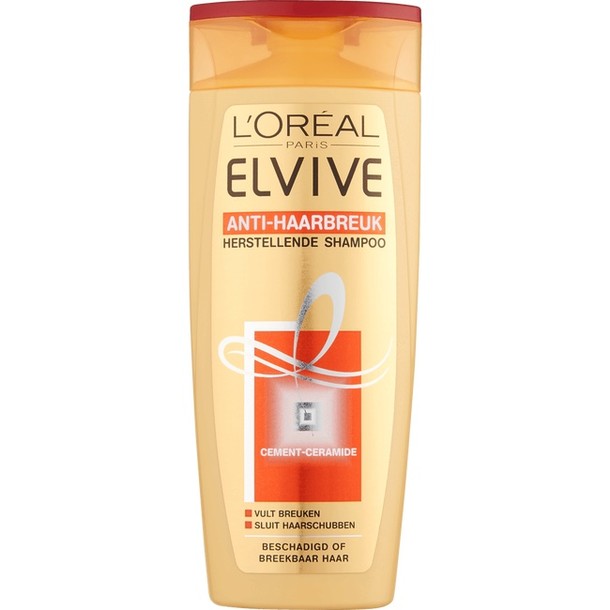 Loreal Elvive Shampoo Anti-haarbreuk 250ml