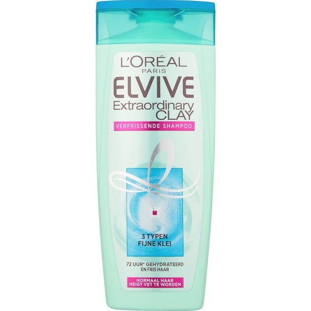 L'Oréal Paris Elvive Extraordinary Clay Verfrissende Shampoo 250 ml