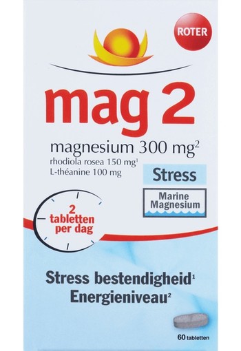 Roter Mag 2 Veerkracht Tabletten 60 stuks