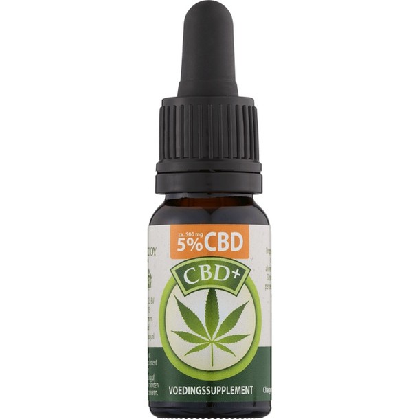 Jacob Hooy CBD plus olie 5% 10 ml