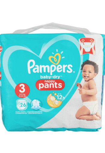 Pampers Baby-Dry Pants 3 / 26 stuks