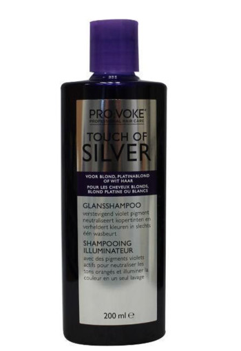Provoke Shampoo touch of silver brightening (200 Milliliter)