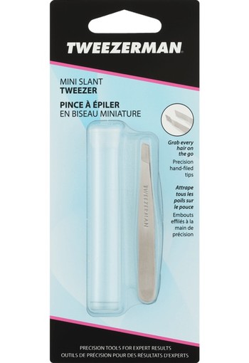 Tweezerman Mini Slant Green Stainless Steel