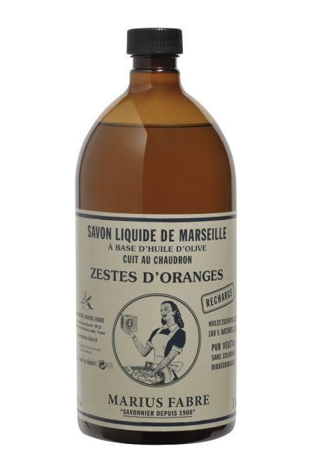 Marius Fabre Nature Marseille zeep sinaasschil navul (1 Liter)