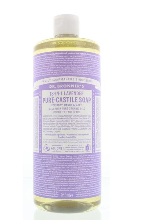 Dr Bronners Liquid soap lavendel (945 Milliliter)