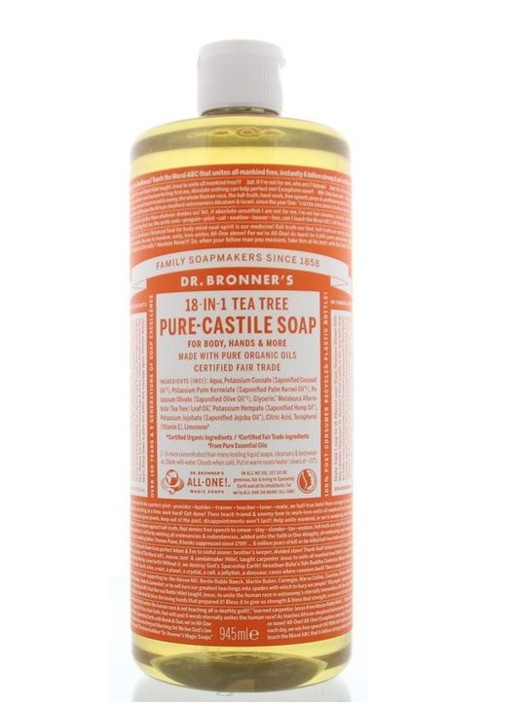 Dr Bronners Liquid soap tea tree (945 Milliliter)