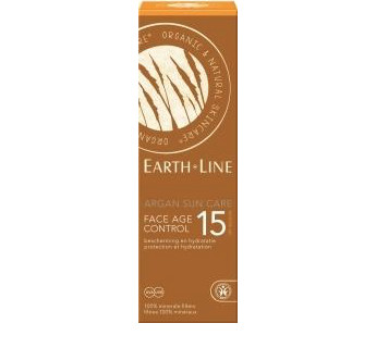 Earth Line Argan sun care face age control SPF15 (50 Milliliter)